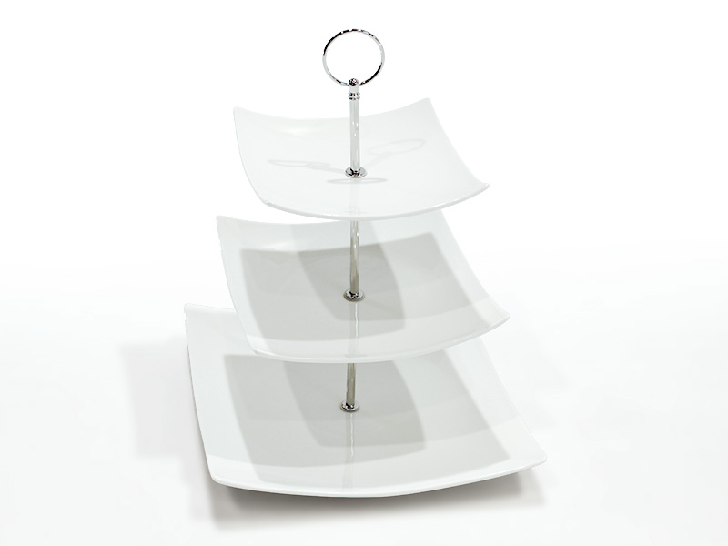 Etagere eckig 3 Ebenen