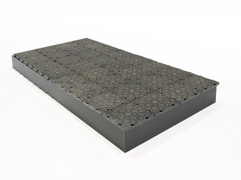 Outdoor Boden schwarz